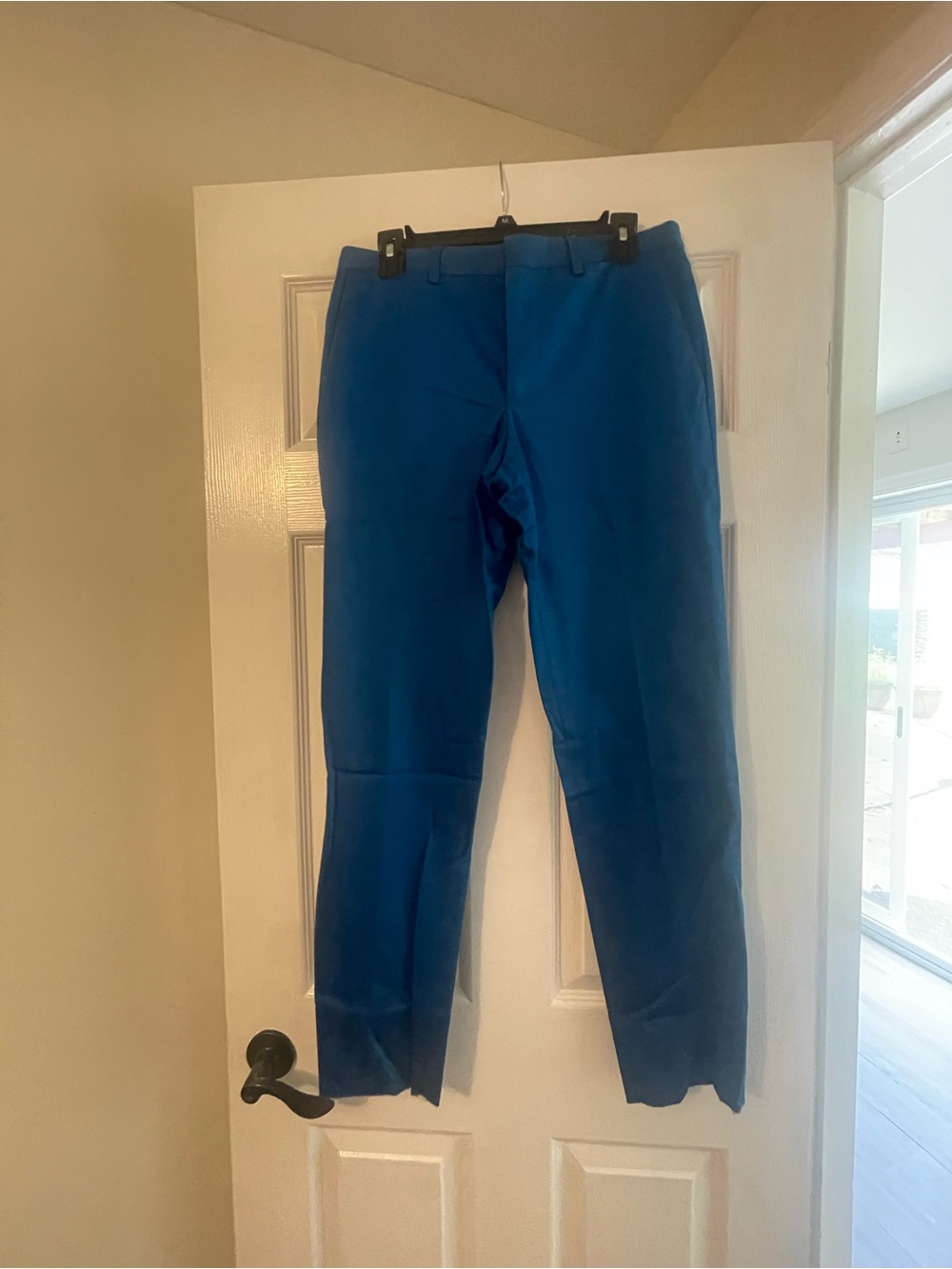 Versace Collection Men's Cobalt Corduroy Pants